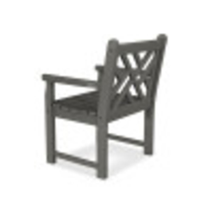 POLYWOOD Chippendale Garden Arm Chair
