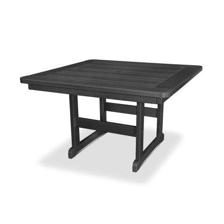Park 48" Square Table in Black