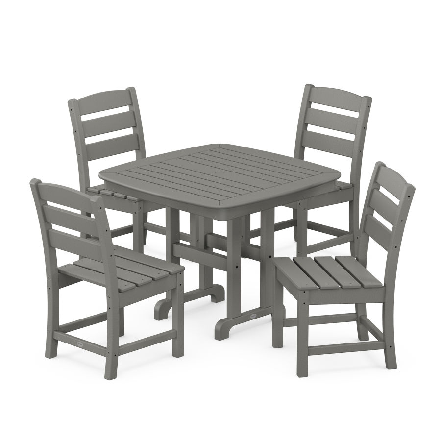 POLYWOOD Lakeside 5-Piece Side Chair Dining Set