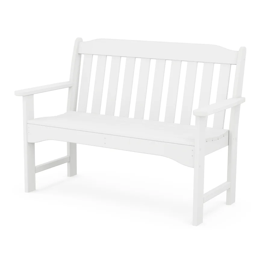 POLYWOOD Cottage 48" Bench in White