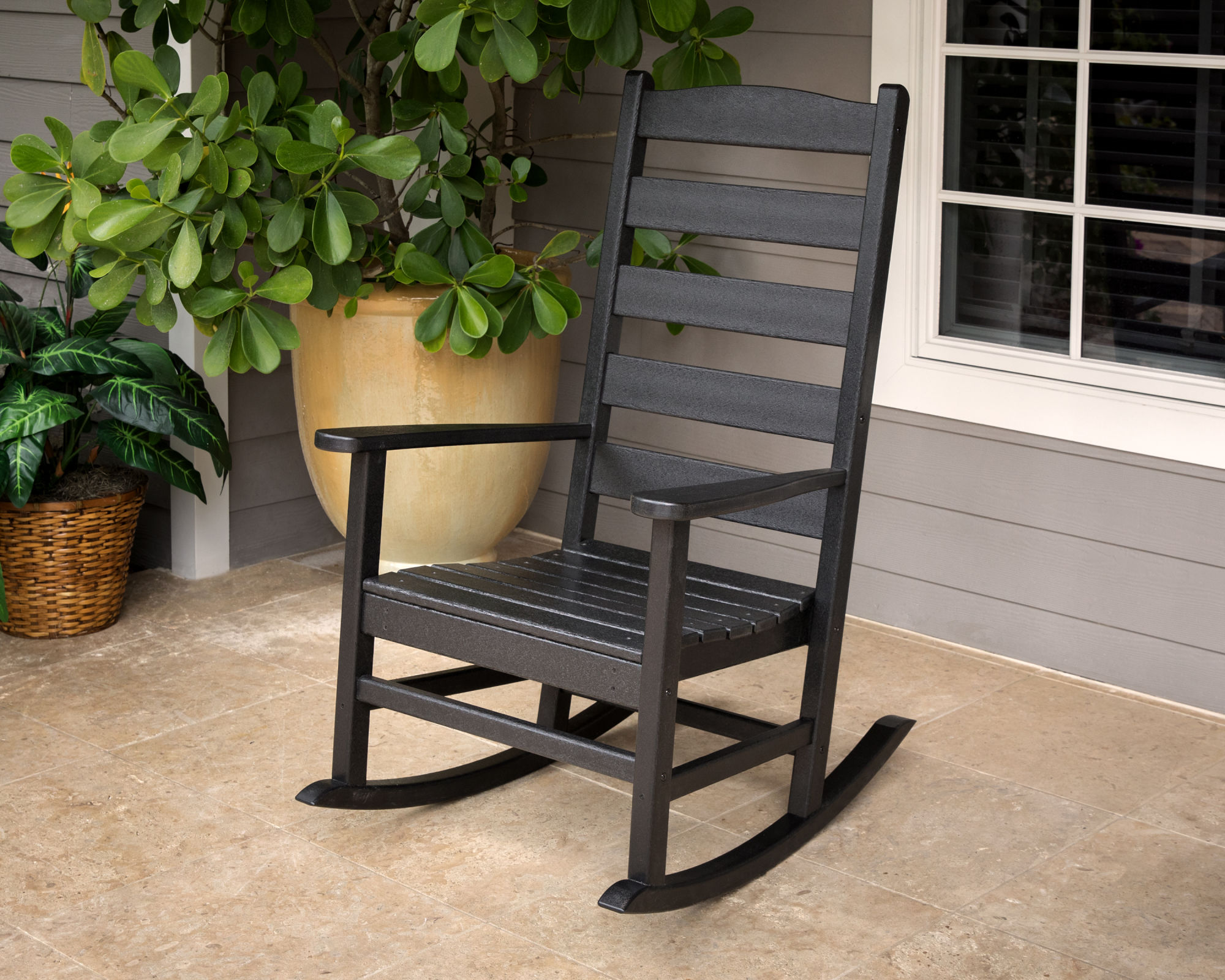 POLYWOOD® Shaker Porch Rocking Chair - R114 - POLYWOOD®