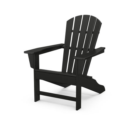 POLYWOOD Palm Coast Adirondack in Black