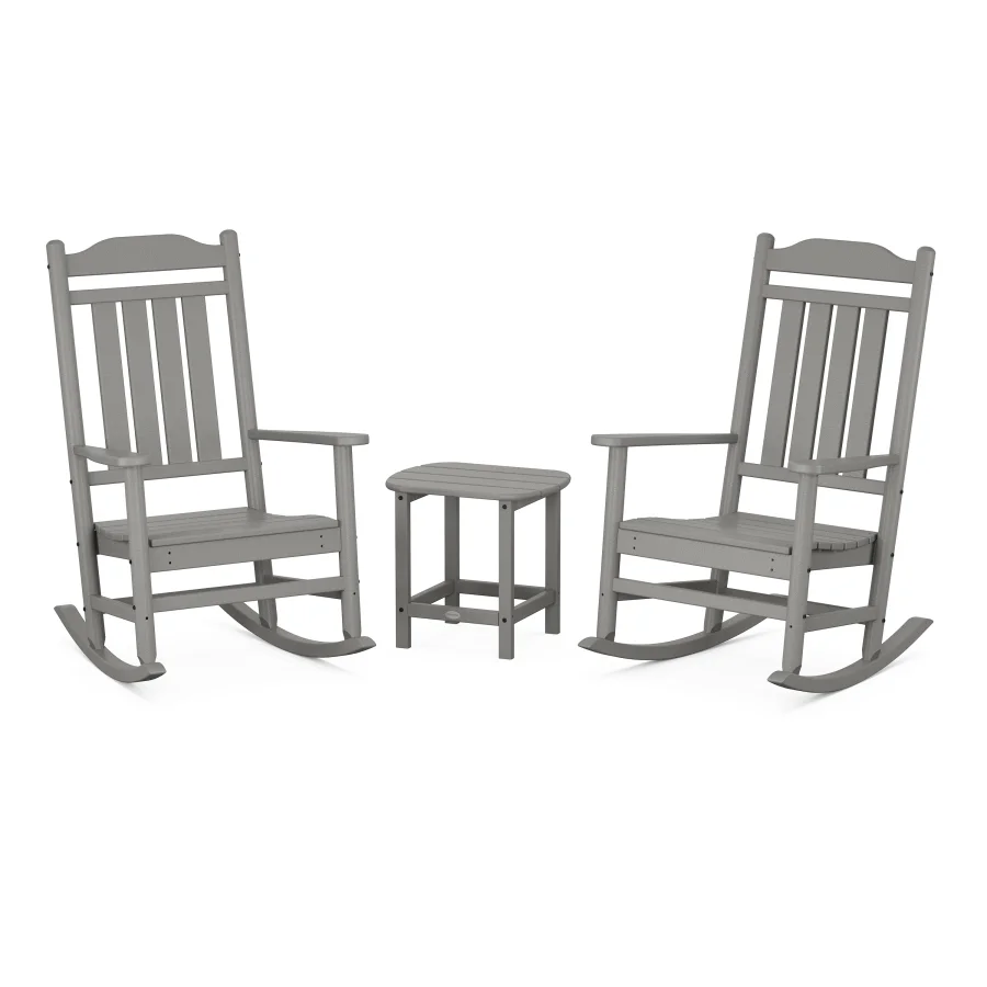 POLYWOOD Cottage Legacy Rocking Chair 3-Piece Set