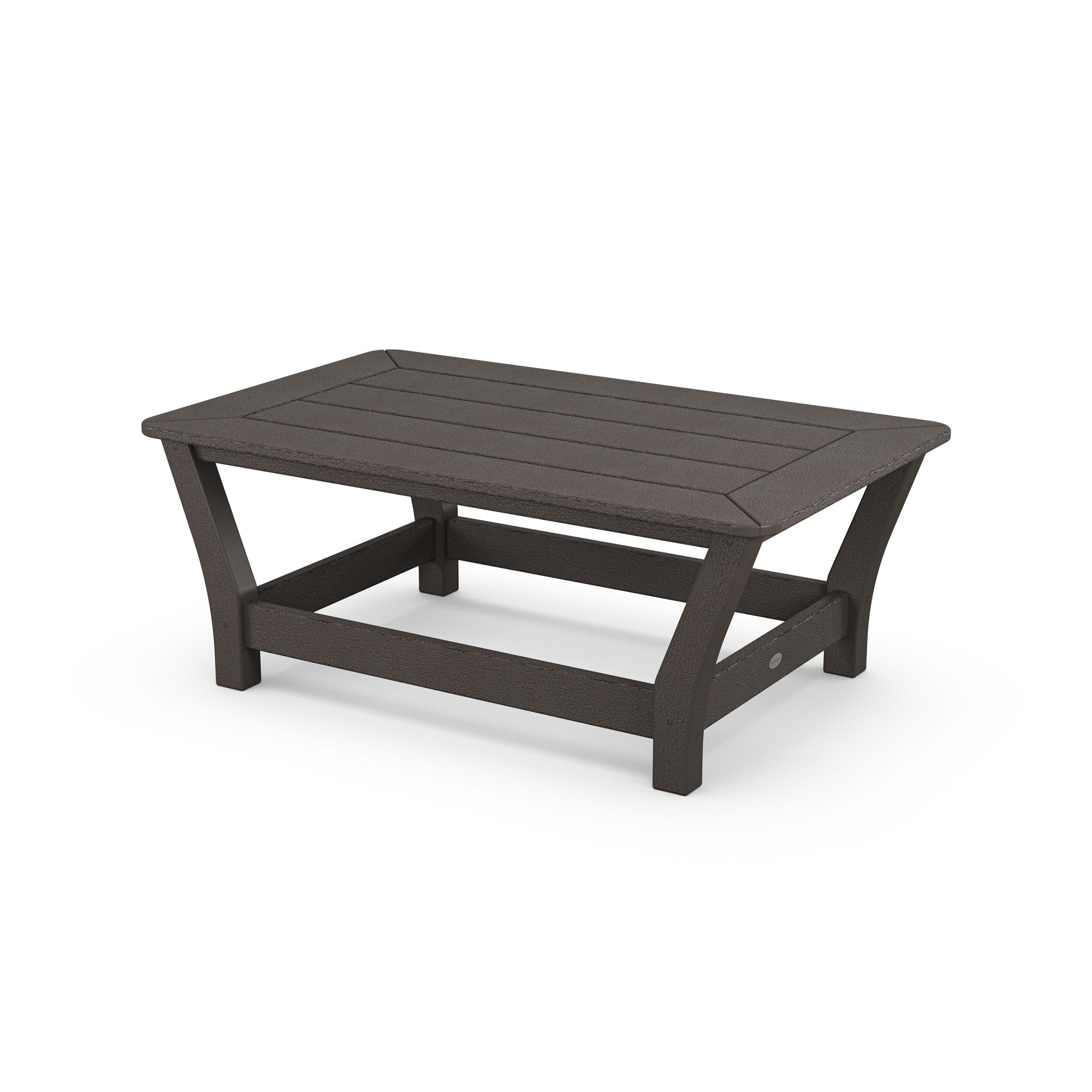 Harbour Slat Coffee Table in Vintage Finish