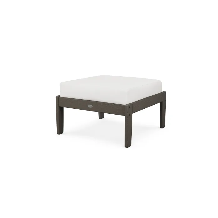 POLYWOOD Braxton Deep Seating Ottoman in Vintage Finish