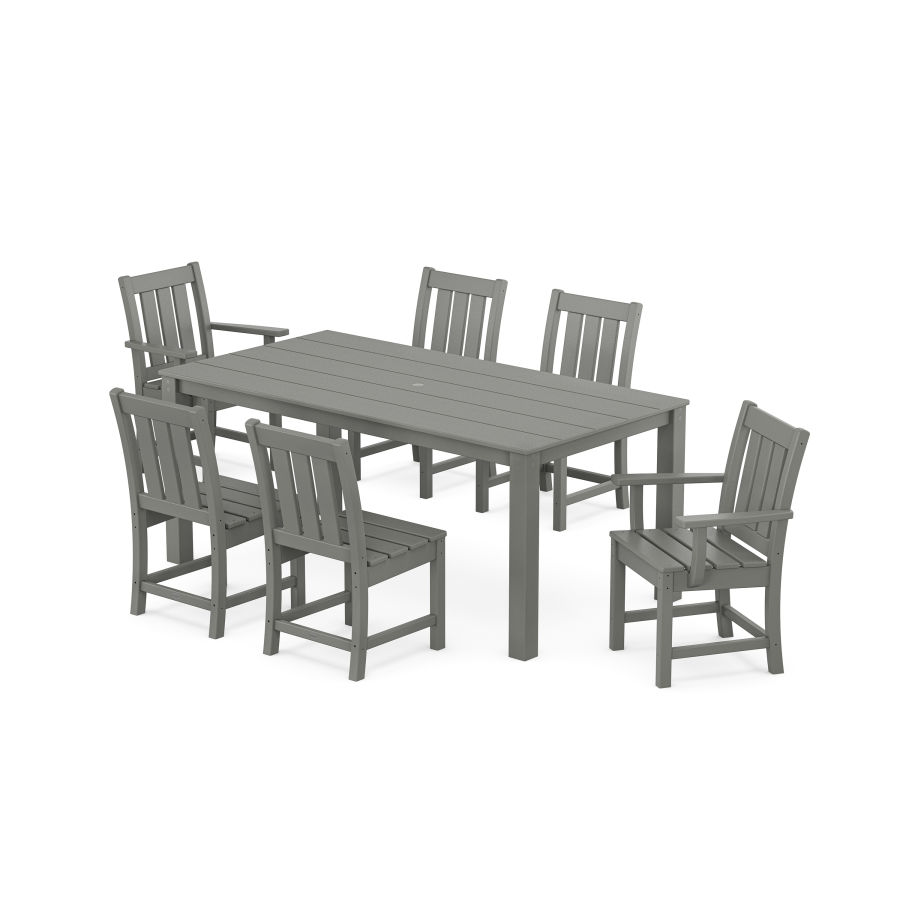 POLYWOOD Oxford 7-Piece Parsons Dining Set