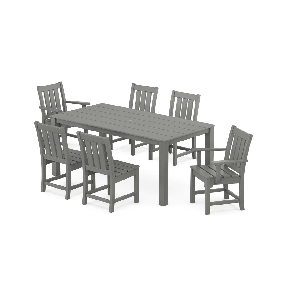 POLYWOOD Oxford 7-Piece Parsons Dining Set