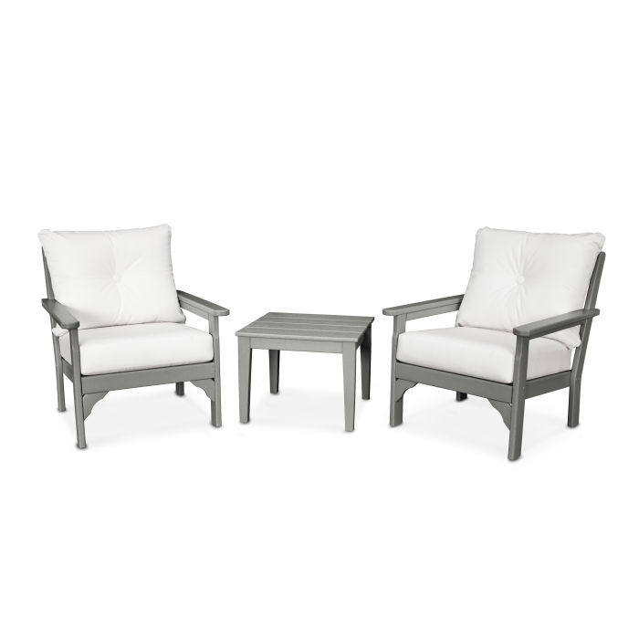 Vineyard 3-Piece Deep Seating Set