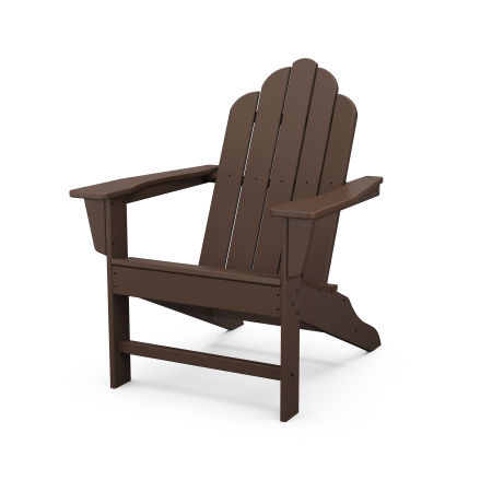 POLYWOOD Long Island Adirondack in Mahogany