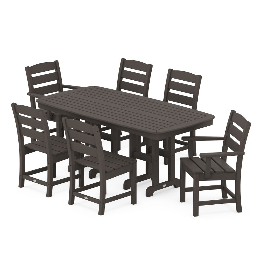 POLYWOOD Lakeside 7-Piece Dining Set in Vintage Finish