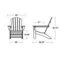 Thumbnail for Nautical Adirondack Chair