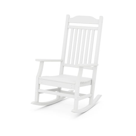 Country Living Rocking Chair in White