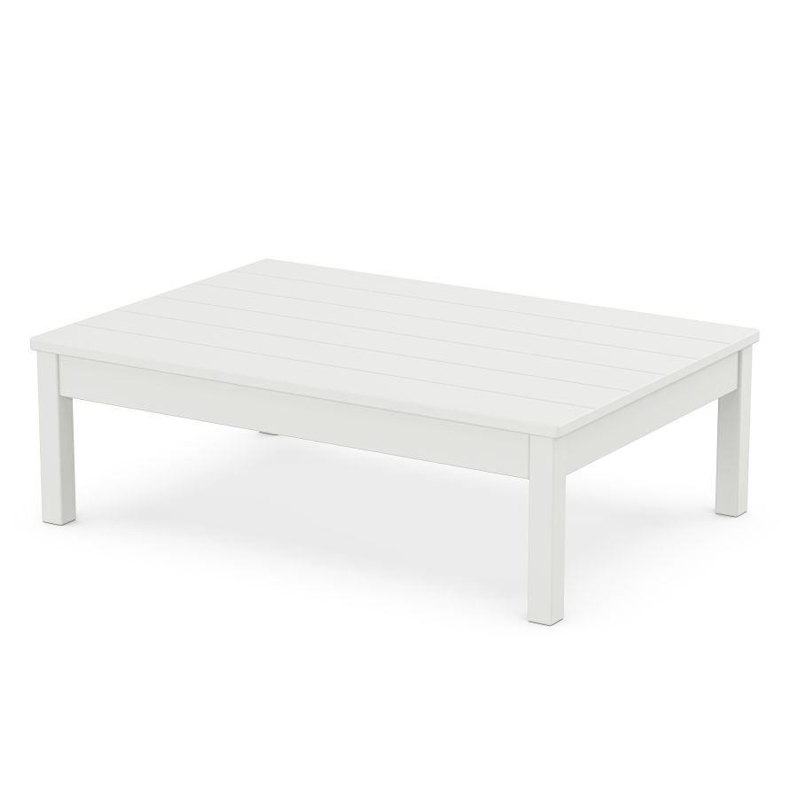 POLYWOOD 33" x 47" Coffee Table in White