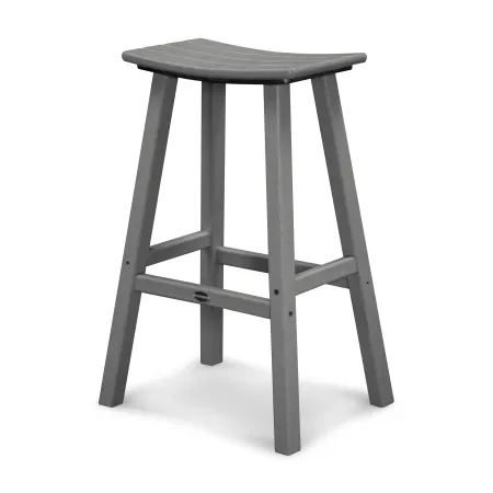 POLYWOOD Traditional 30" Saddle Bar Stool