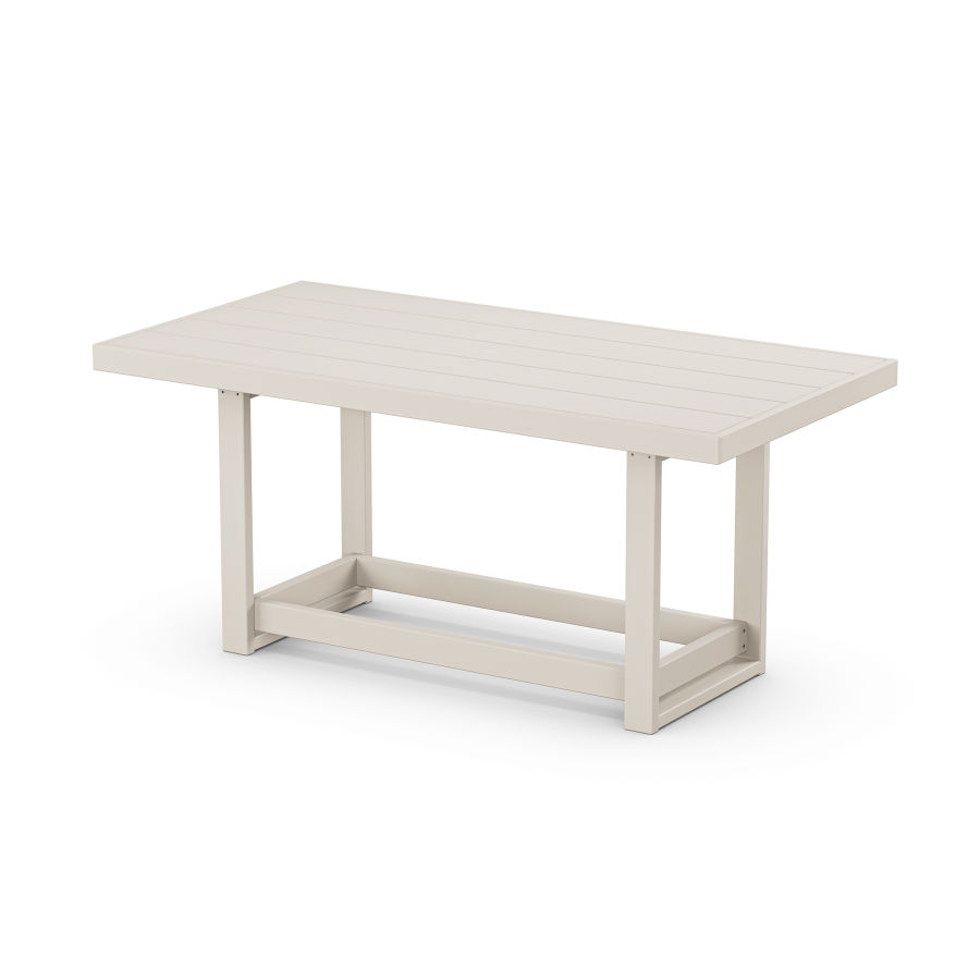 POLYWOOD EDGE 40 x 78 Counter Table in Sand