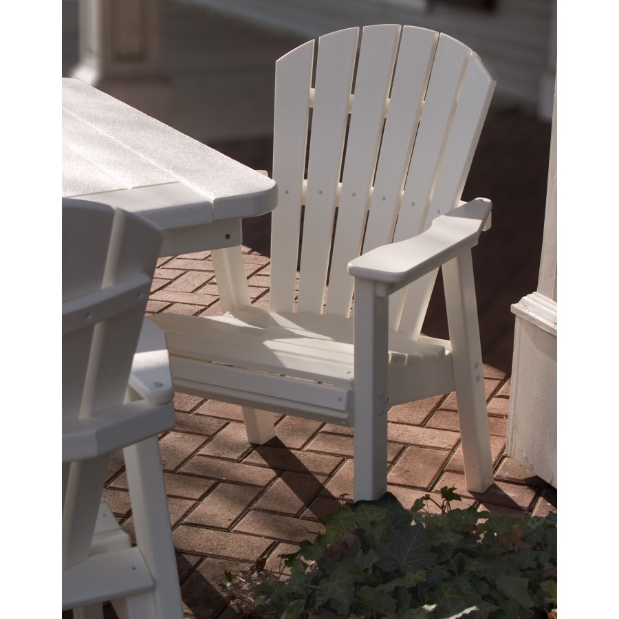 Seashell Upright Adirondack Chair