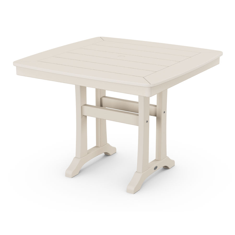 POLYWOOD 37" Dining Table in Sand