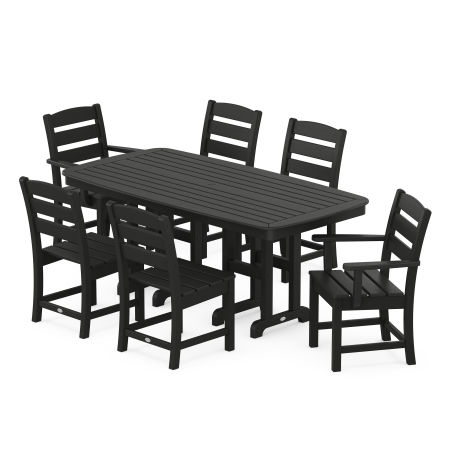 Lakeside 7-Piece Dining Set in Black