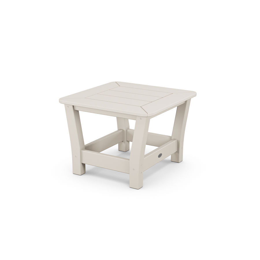 POLYWOOD Harbour Slat Side Table in Sand