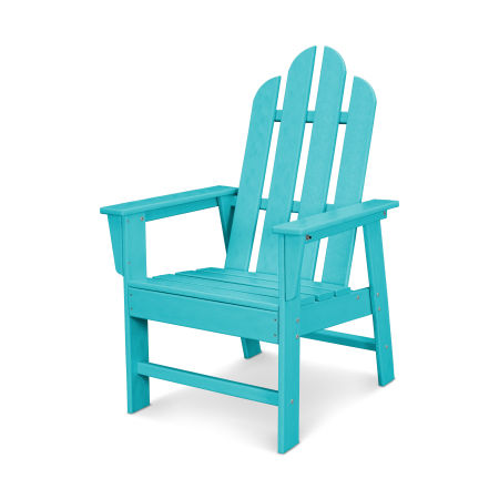 POLYWOOD Long Island Upright Adirondack Chair in Aruba