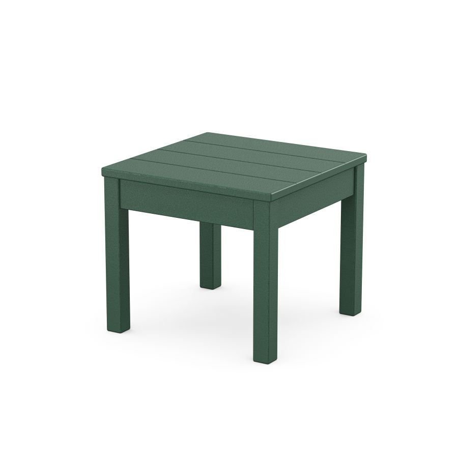 POLYWOOD 22" Square End Table in Green