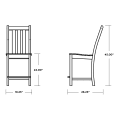Thumbnail for Vineyard Counter Side Chair