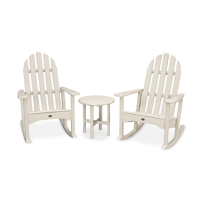 Cape Cod 3-Piece Adirondack Rocker Set
