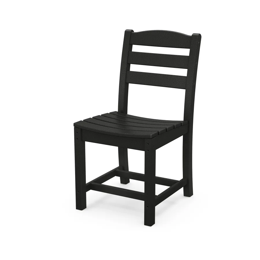 POLYWOOD La Casa Café Dining Side Chair in Black