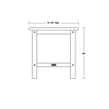 Thumbnail for Seashell 18" Side Table