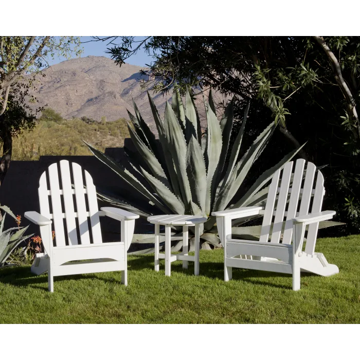 POLYWOOD Classics 3-Piece Folding Adirondack Set