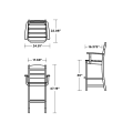 Thumbnail for Lakeside Bar Arm Chair