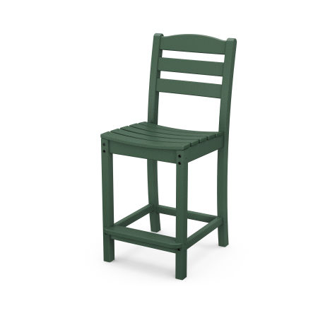 La Casa Café Counter Side Chair in Green