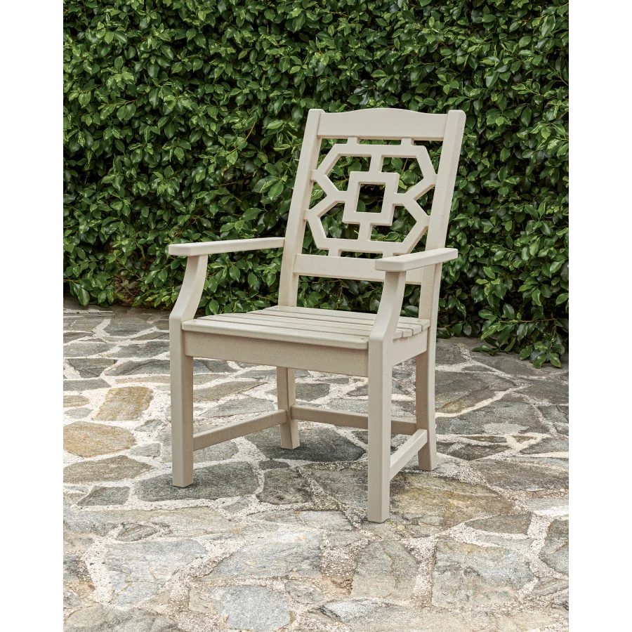 Chinoiserie Dining Arm Chair