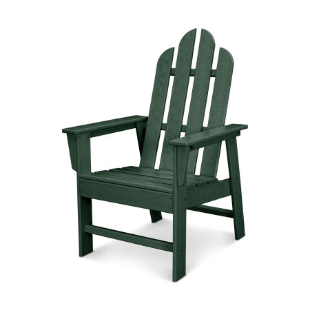 Long Island Upright Adirondack Chair in Green