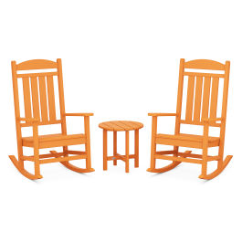 Polywood presidential rocking 2024 chair set