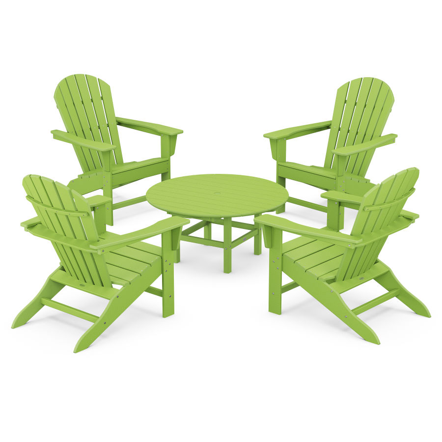 POLYWOOD 5-Piece Conversation Group in Lime