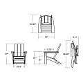 Thumbnail for Modern Folding Adirondack