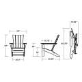 Thumbnail for Quattro Folding Adirondack