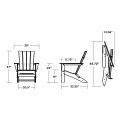 Thumbnail for Quattro Folding Adirondack