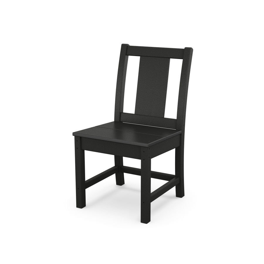 POLYWOOD Prairie Dining Side Chair in Black