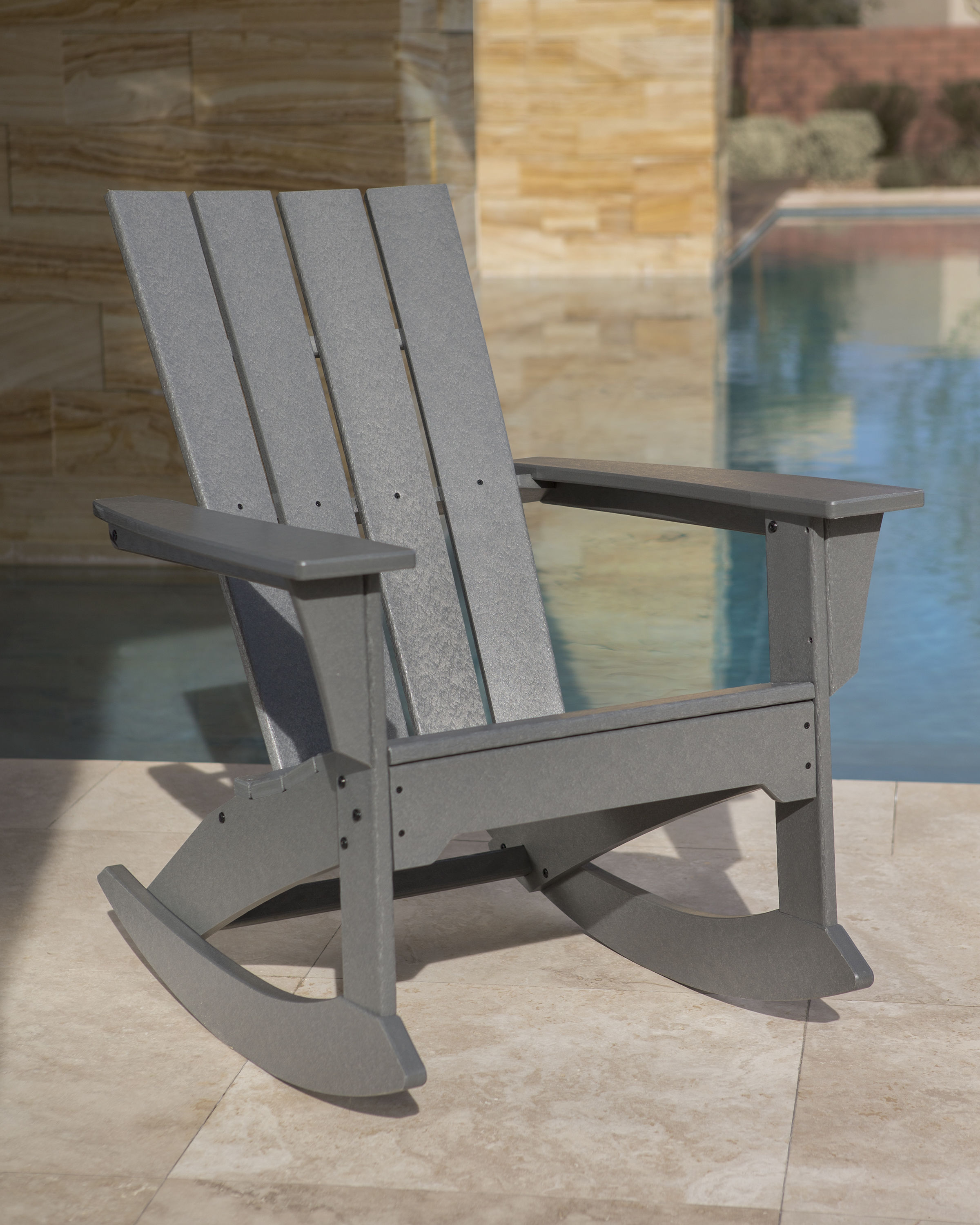 POLYWOOD® Quattro Adirondack Rocking Chair QNR10 POLYWOOD® Official