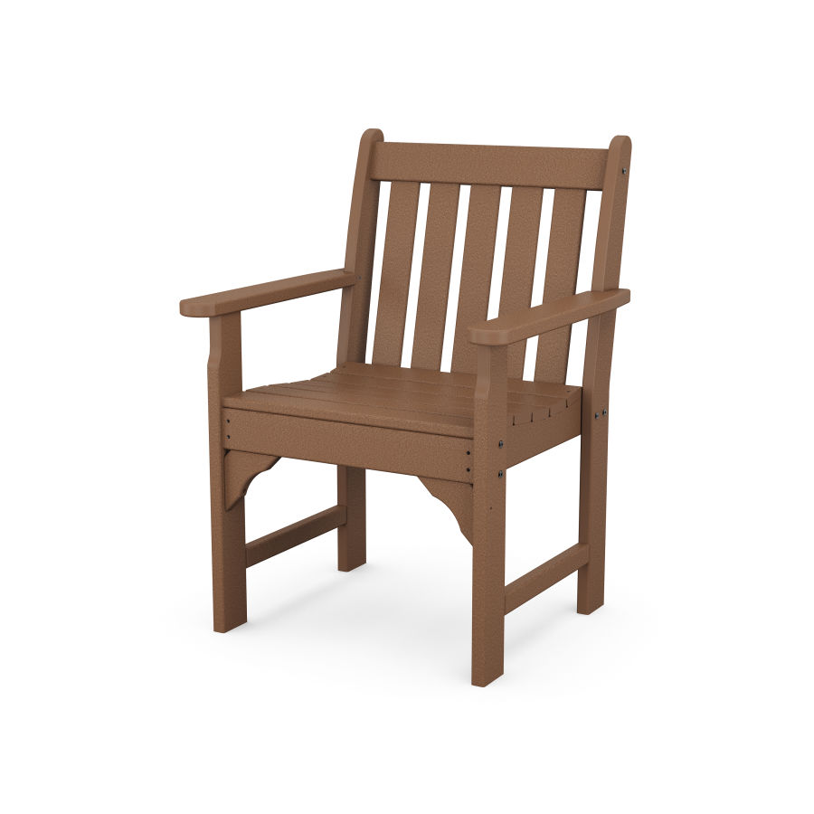 POLYWOOD Vineyard Arm Chair in Teak