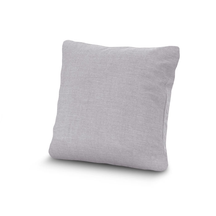 POLYWOOD 20" Outdoor Throw Pillow by POLYWOOD® in Granite