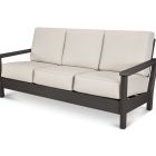 POLYWOOD Harbour Deep Seating Sofa in Vintage Finish