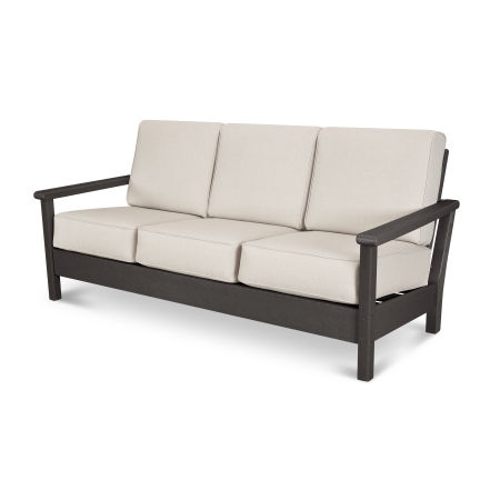 Harbour Deep Seating Sofa in Vintage Finish
