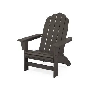 POLYWOOD Vineyard Grand Adirondack Chair in Vintage Finish