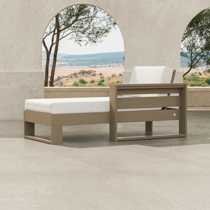 POLYWOOD Latitude Modular Right Arm Chaise