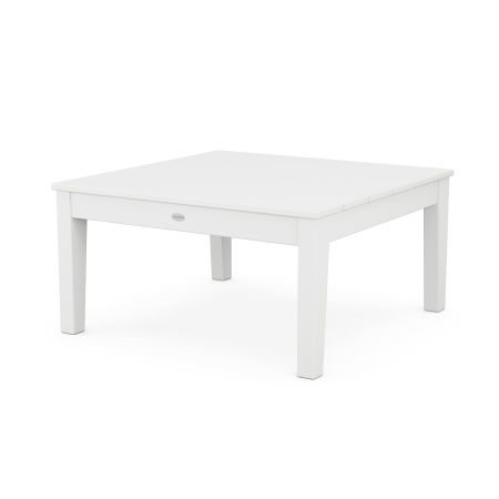POLYWOOD 36" Conversation Table in White