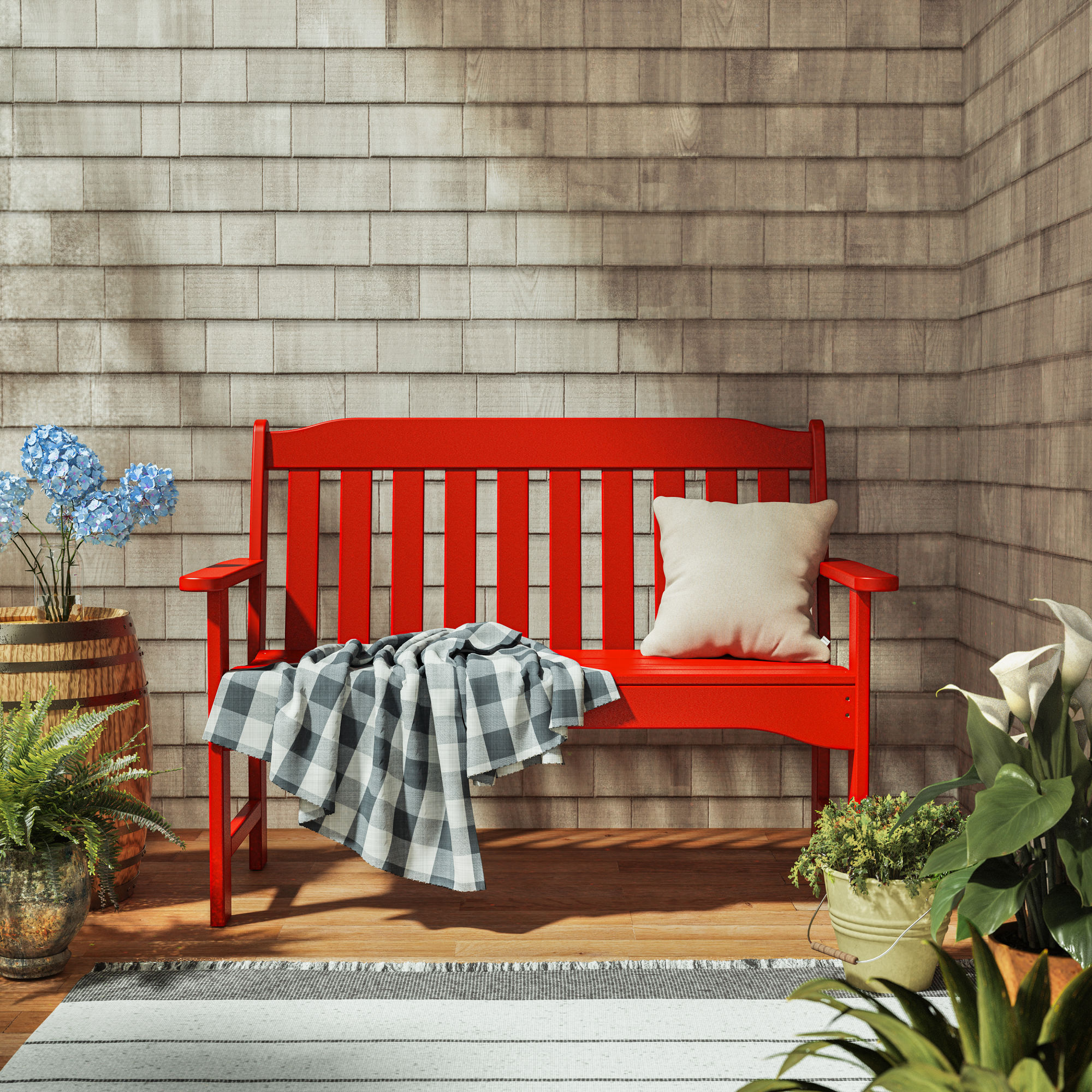 Outdoor bench store clearance sale