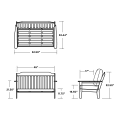 Thumbnail for Cottage Deep Seating Loveseat